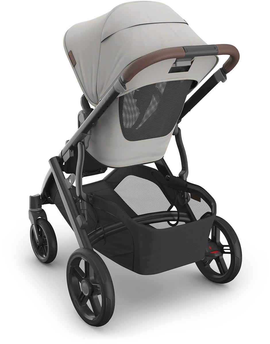 UPPAbaby Vista V3 Single-to-Double Stroller + PiggyBack Ride-Along Bundle