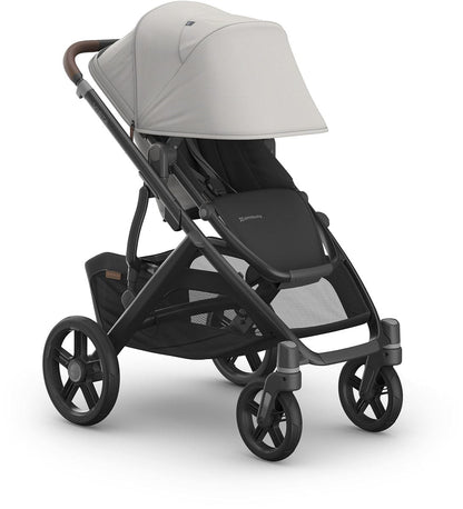 UPPAbaby Vista V3 Single-to-Double Stroller - Savannah (Pearl Gray Jacquard) - 0303-VSO-NA-SAV
