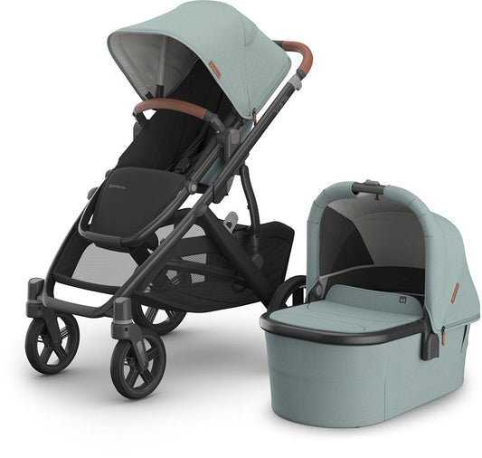 UPPAbaby Vista V3 Stroller + Bassinet V3 Bundle - Kenzi - BAS-0303-VSO-NA-KNZ