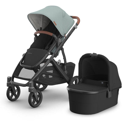 UPPAbaby Vista V3 Stroller + Bassinet V3 Bundle - Kenzi / Jake - BAS-0303-VSO-NA-KNZ-JKE