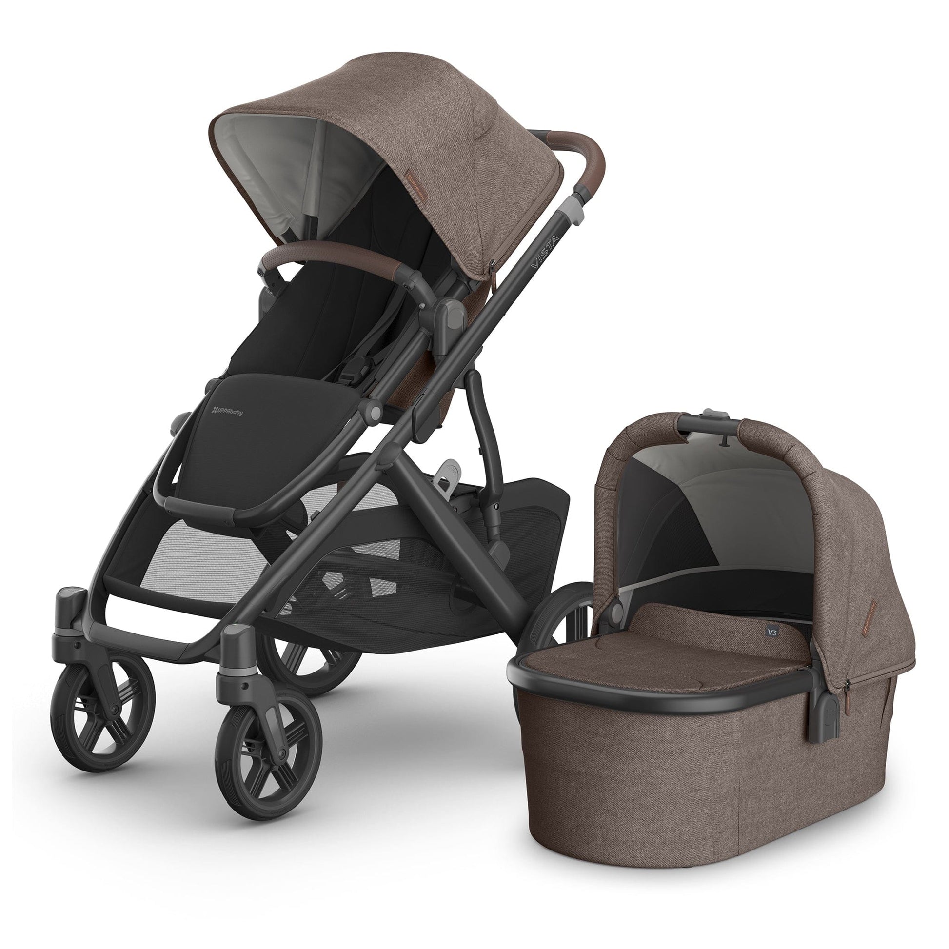 UPPAbaby Vista V3 Stroller + Bassinet V3 Bundle