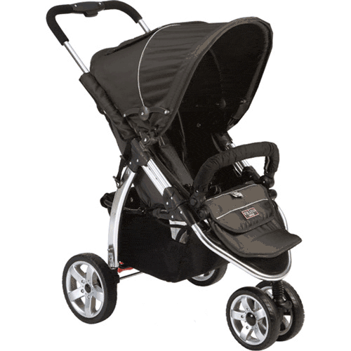 Valco Baby Latitude EX Stroller in Licorice