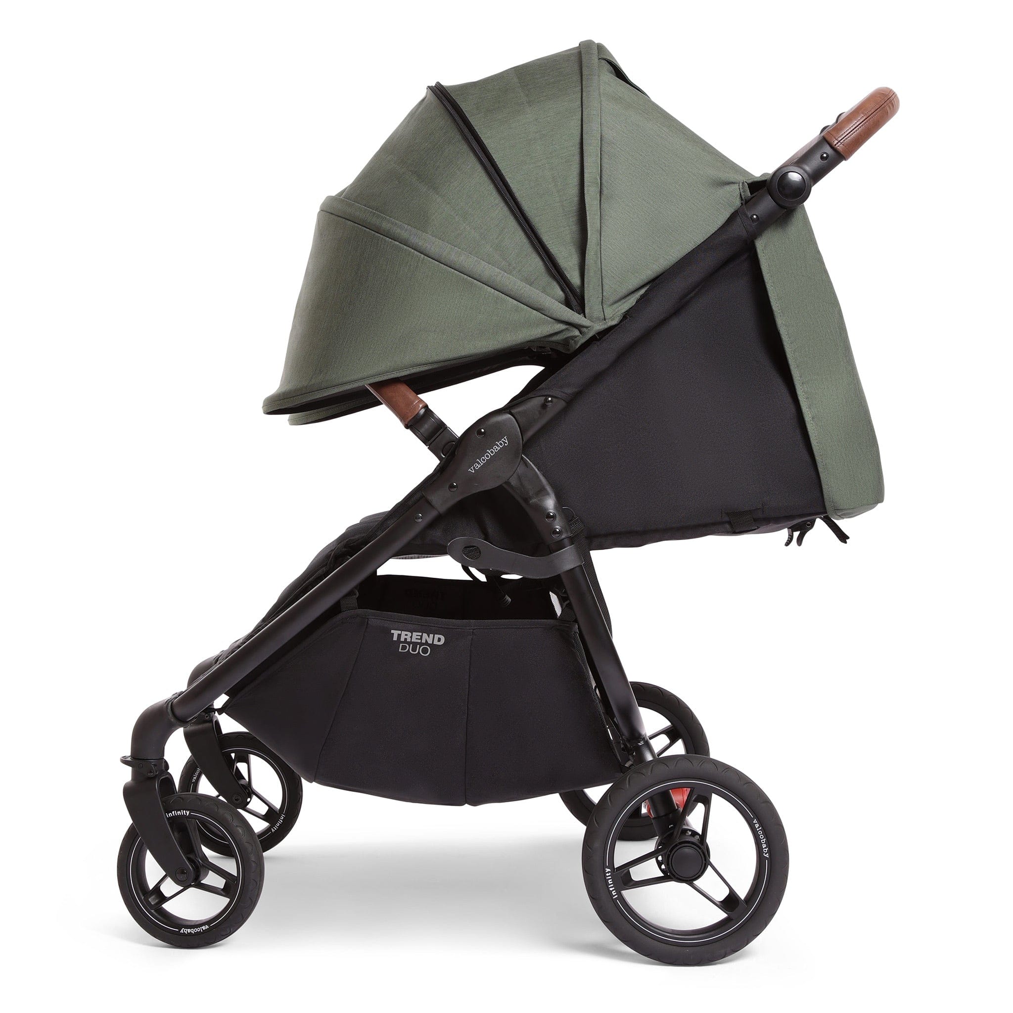 Valco Baby Trend Duo Sport Side by Side Double Stroller - Basil