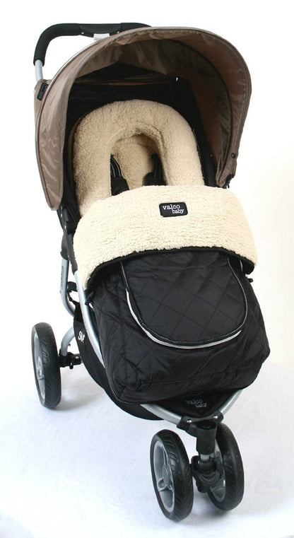 Valco Deluxe Footmuff - Fluffy Fleece - A052