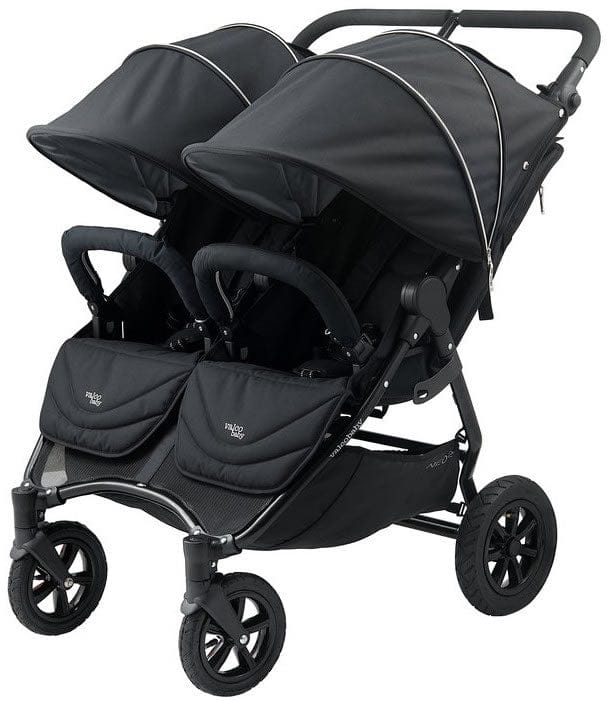 Valco Neo Twin Double Stroller - Black Lightning - NET6288