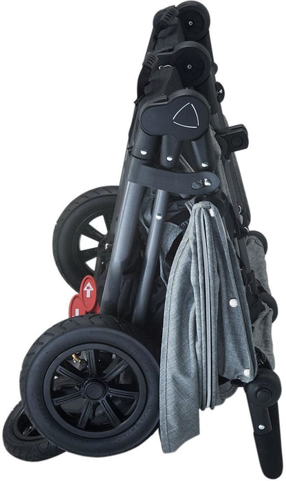 Valco Neo Twin Double Stroller - Black Lightning - NET6288