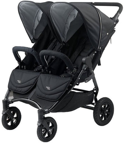 Valco Neo Twin Double Stroller - Black Lightning - NET6288
