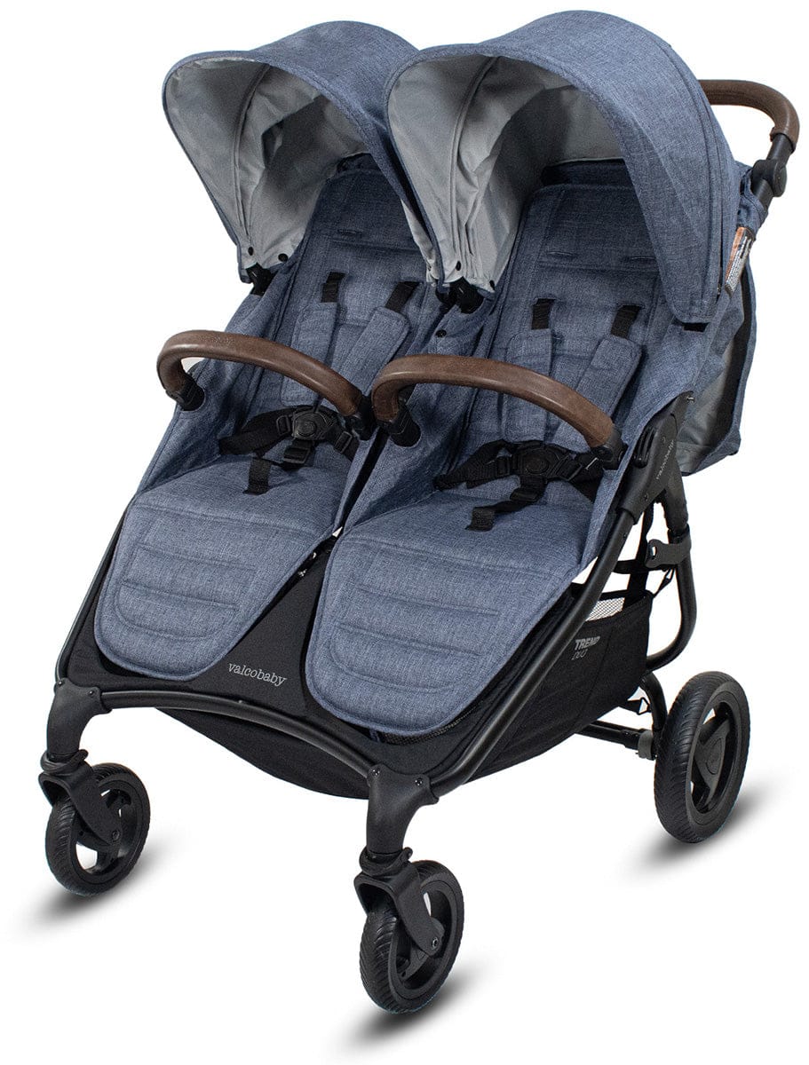Valco OPEN BOX Snap Duo Trend Side by Side Double Stroller - Denim - N9872-ob