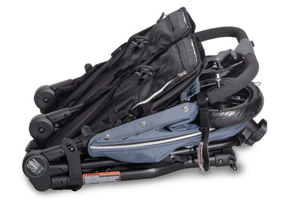 Valco Slim Twin Side By Side Double Stroller - Glacier - N0128