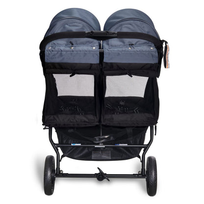 Valco Slim Twin Side By Side Double Stroller - Glacier - N0128