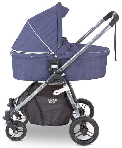 Valco Snap Ultra Bassinet - Denim Blue - US9385