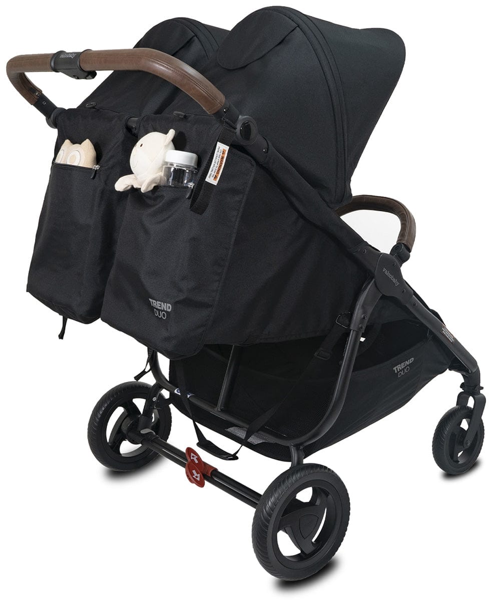 Valco Trend Duo Side by Side Double Stroller 2025 Black - N0001