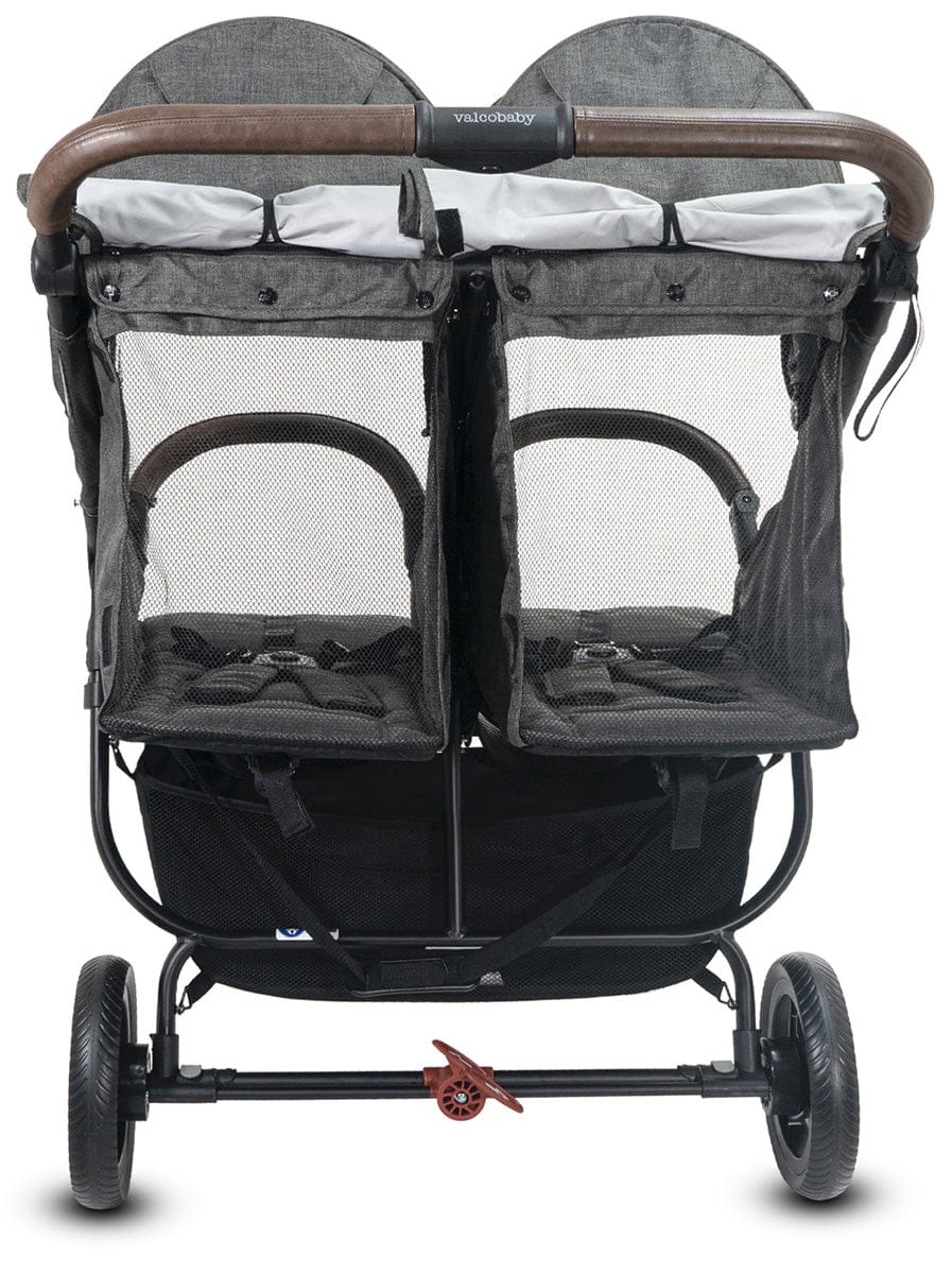 Valco Trend Duo Side by Side Double Stroller 2025 Charcoal - N9939