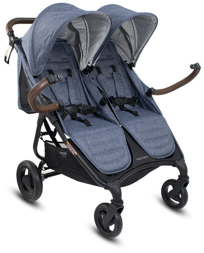 Valco Trend Duo Side by Side Double Stroller 2025 Denim - N9872