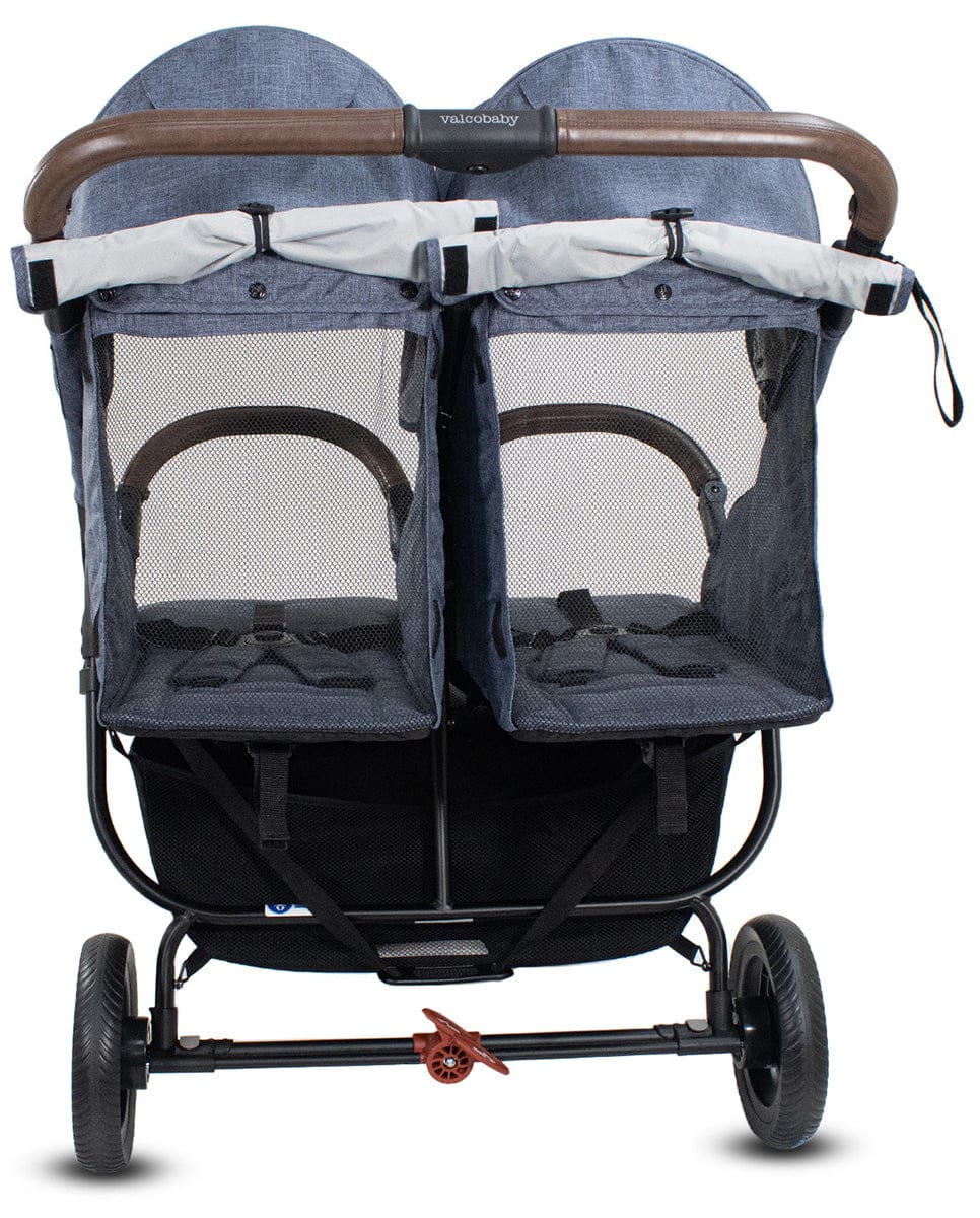 Valco Trend Duo Side by Side Double Stroller 2025 Denim - N9872