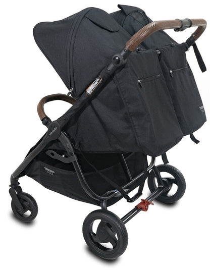 Valco Trend Duo Side by Side Double Stroller 2025 Black - N0001