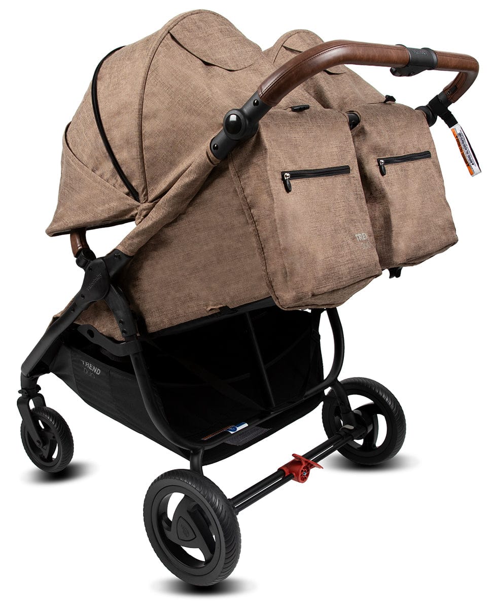 Valco Trend Duo Side by Side Double Stroller 2025 Cappuccino (Albee Exclusive) - N0048