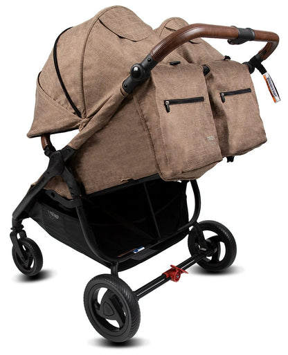 Valco Trend Duo Side by Side Double Stroller 2025 Cappuccino (Albee Exclusive) - N0048