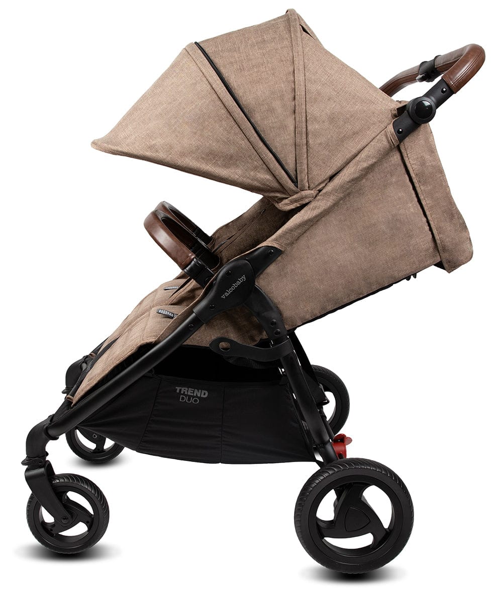 Valco Trend Duo Side by Side Double Stroller 2025 Cappuccino (Albee Exclusive) - N0048