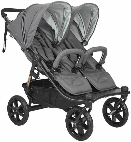 Valco Tri Mode Duo X Side by Side Double Stroller - Dove Grey