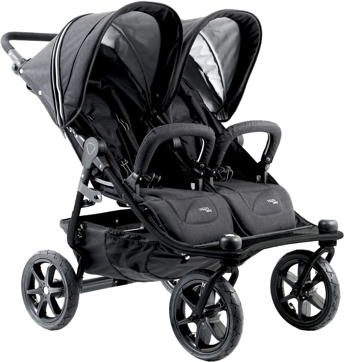 Valco Tri Mode Duo X Side by Side Double Stroller - Night - TTX3881