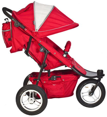 Valco Trimode EX Single Jogging Stroller Candy Apple - TRI1035