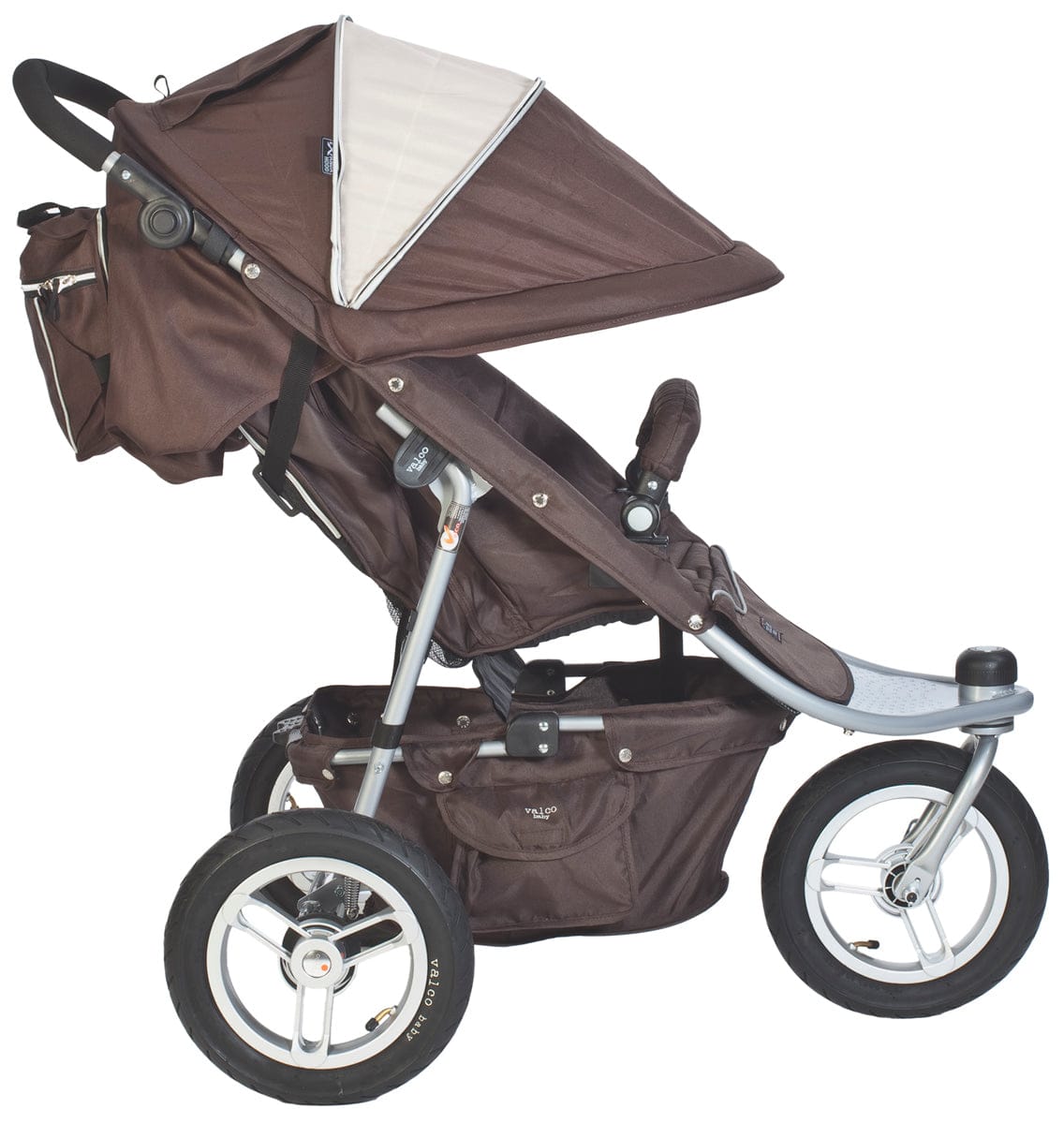 Valco Trimode EX Single Jogging Stroller Hot Chocolate - TRI1034