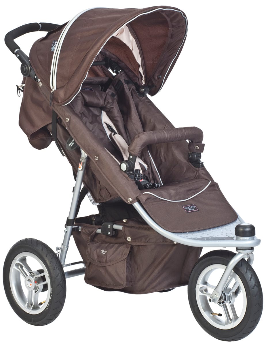 Valco Trimode EX Single Jogging Stroller Hot Chocolate - TRI1034