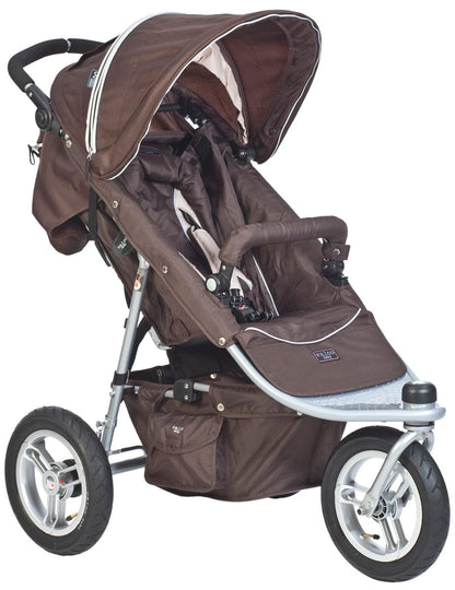Valco Trimode EX Single Jogging Stroller Hot Chocolate - TRI1034