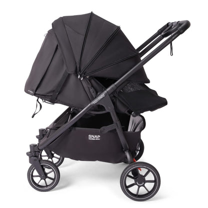 Valco Baby Snap Ultra Duo stroller in black side view
