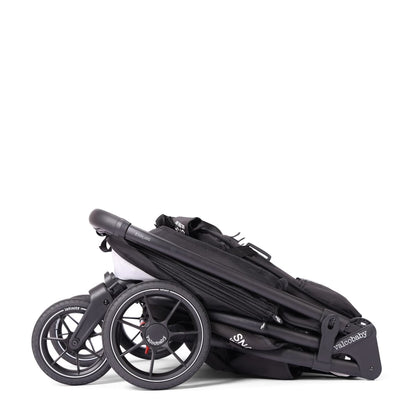 Valco Baby Snap Ultra Trend stroller folded in black