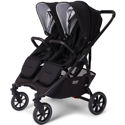 Valco Baby Snap Ultra Duo double stroller in black