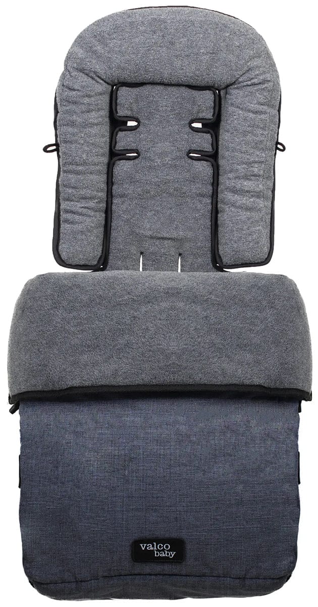 Valco Universal Snug Footmuff - Denim - a9804