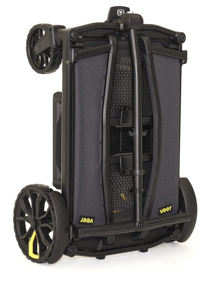 Veer All-Terrain Cruiser XL (4 Seater) Stroller Wagon + 2 Canopy Bundle - Grey - CRU-XL-2CCAN-XL