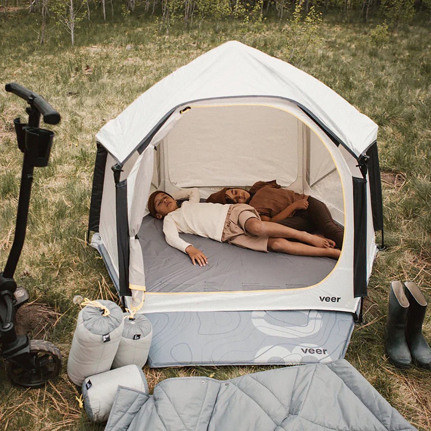 Veer Family Basecamp + Air Pad XL Bundle - BBAS-BPAD-XL
