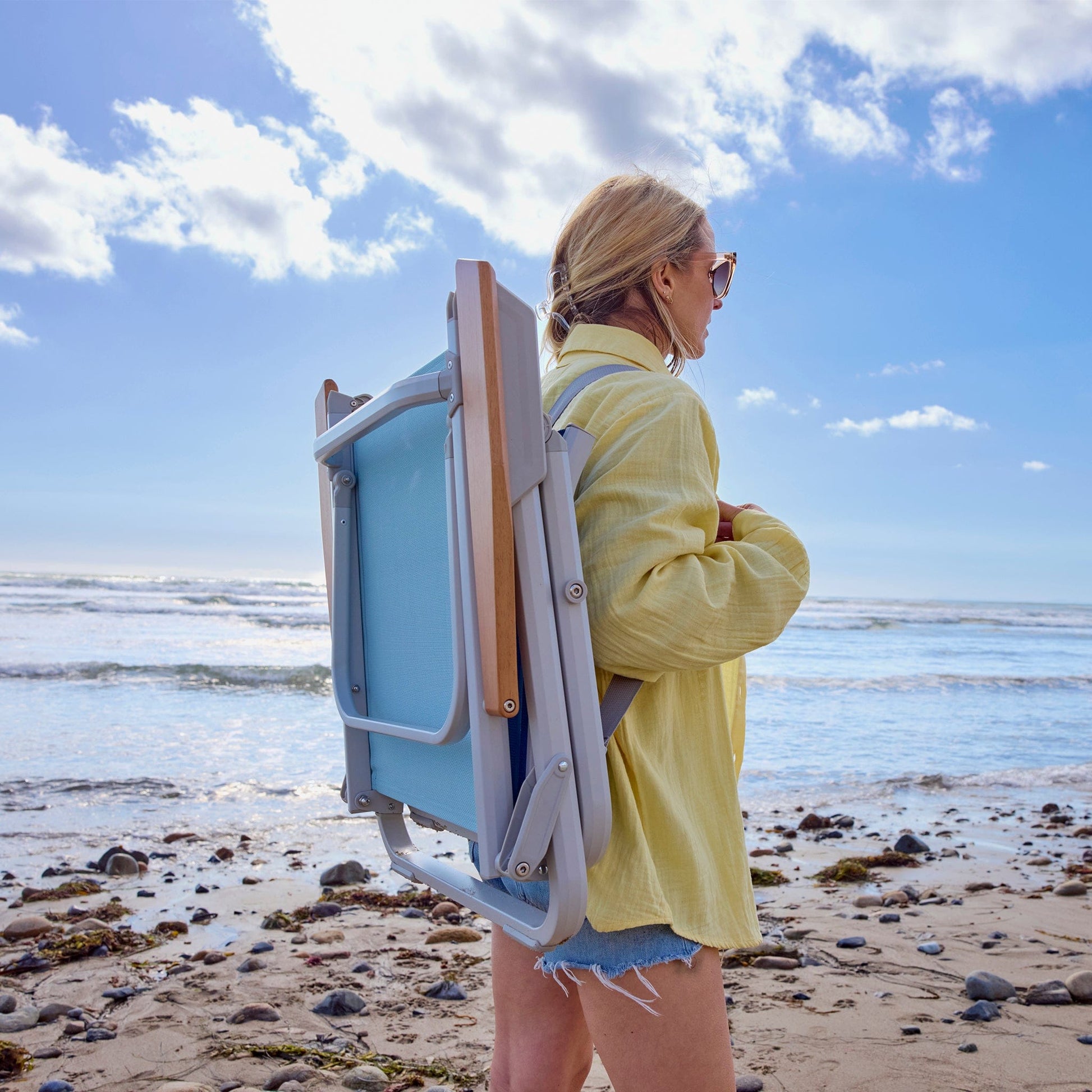Veer Beach Chair - Blue Beryl - OCHR-BBRL