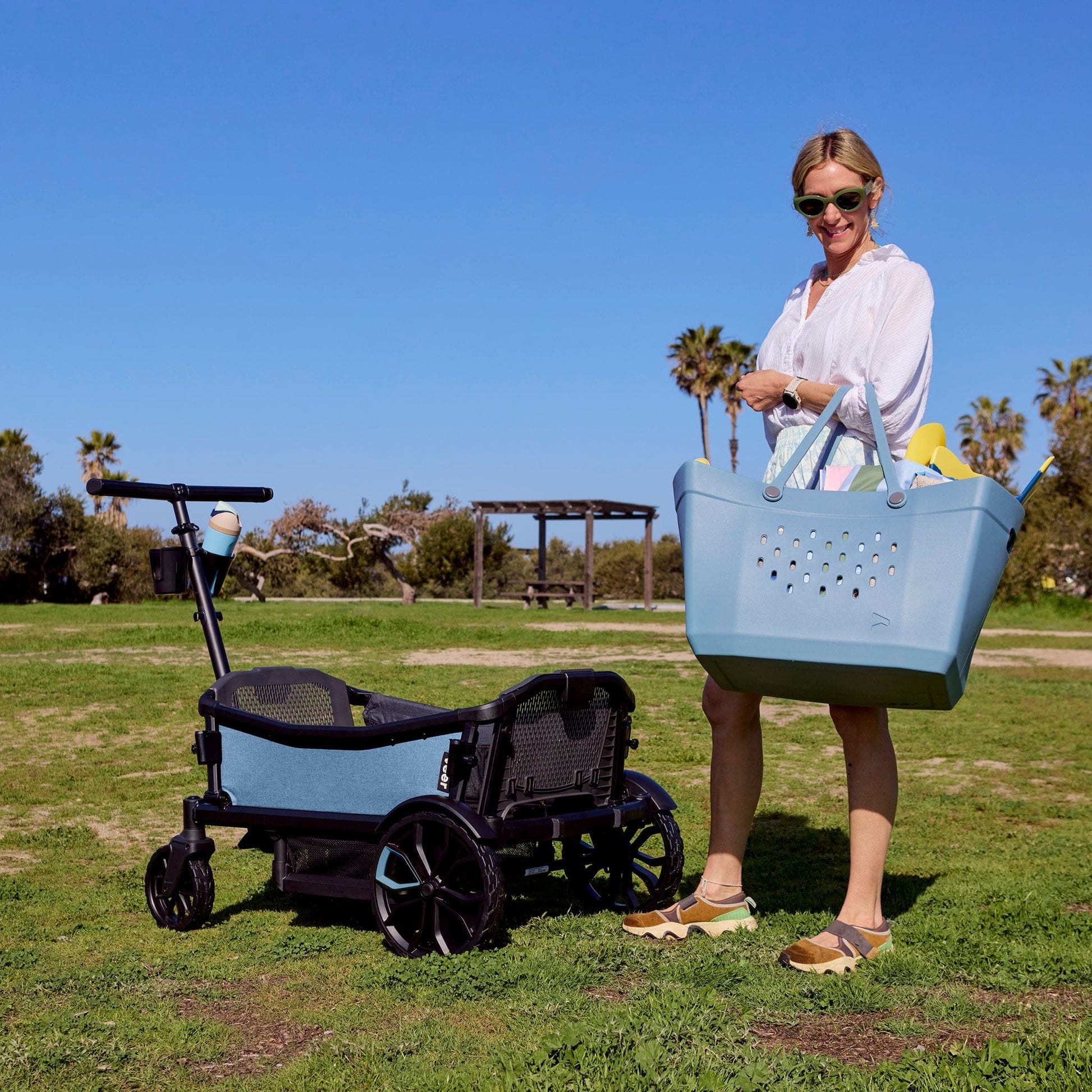 Veer Beach Tote - Rose Quartz - OTOT-BEACH-RQTZ