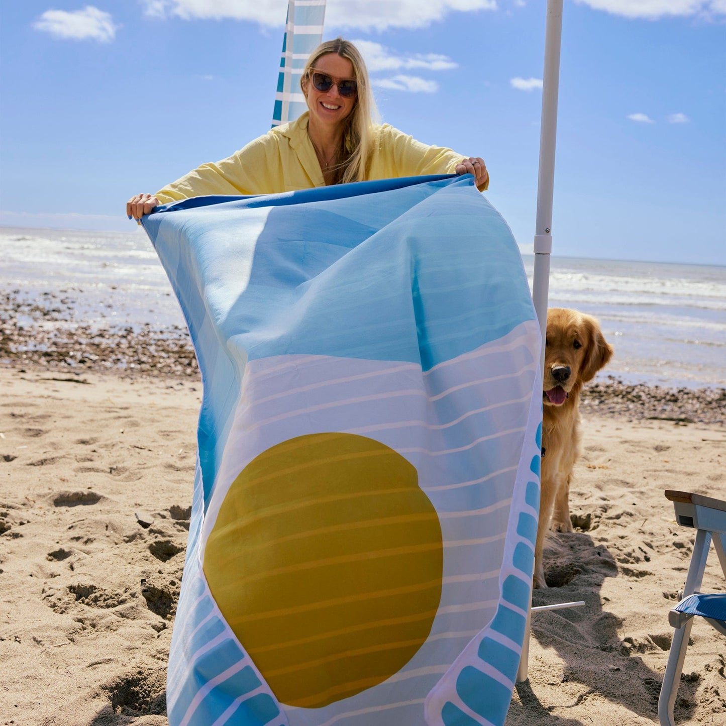 Veer Beach Towel - Meadow - OTOW-BEACH-MEA