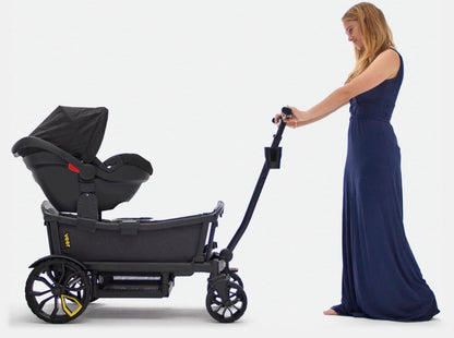Veer Cruiser (2 Seater) Stroller Wagon Bundle - Gray - CRU