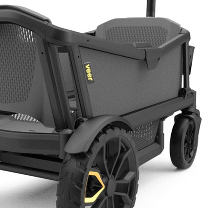 Veer Cruiser (2 Seater) Stroller Wagon Bundle - Gray - CRU