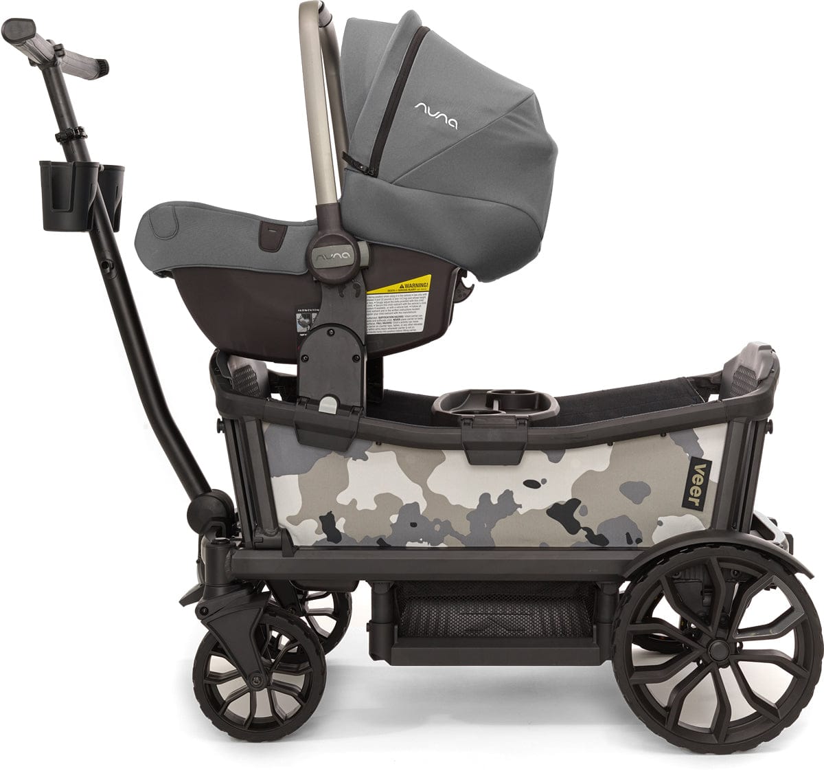 Veer Cruiser (2 Seater) Stroller Wagon Bundle - Ice Camo - CRU-CSID-ICE