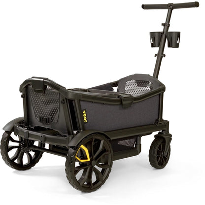 Veer Cruiser (2 Seater) Stroller Wagon Bundle - Pele Red - CRU-CSID-PRED