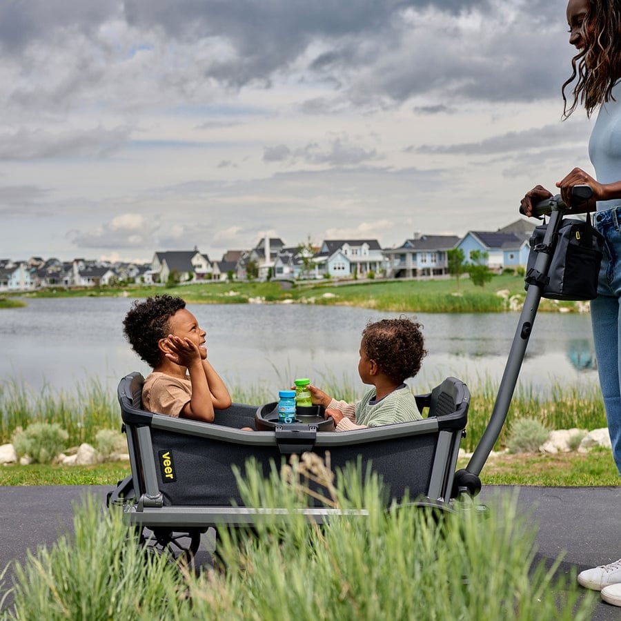 Veer Cruiser City Stroller Wagon Essentials Bundle - Grey - BUN-CBGN-CITY
