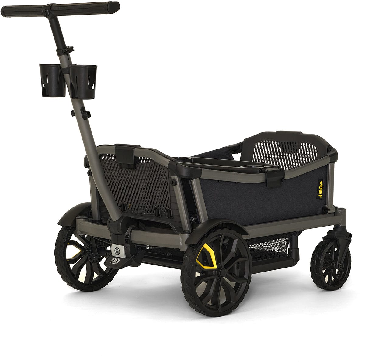 Veer Cruiser City XL (4 Seater) Stroller Wagon - Grey - CRU-CITY-XL