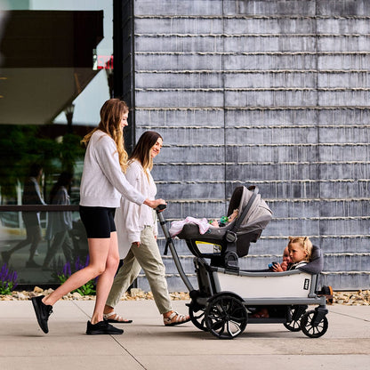 Veer Cruiser City XL (4 Seater) Stroller Wagon + Sidewall Kit + Canopy Bundle - Brown Mica - CRU-CITY-XL-CSID-BMIC-CCAN-XL-BMIC