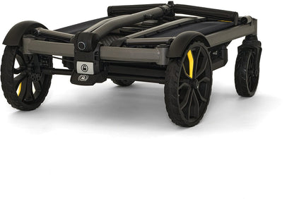 Veer Cruiser City XL (4 Seater) Stroller Wagon + Sidewall Kit + Canopy Bundle - Green Jasper - CRU-CITY-XL-CSID-GJAS-CCAN-XL-GJAS