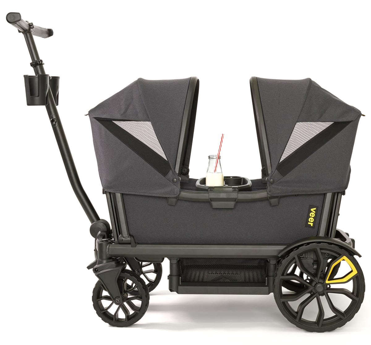 Veer Cruiser Retractable Canopy - Grey - CCAN