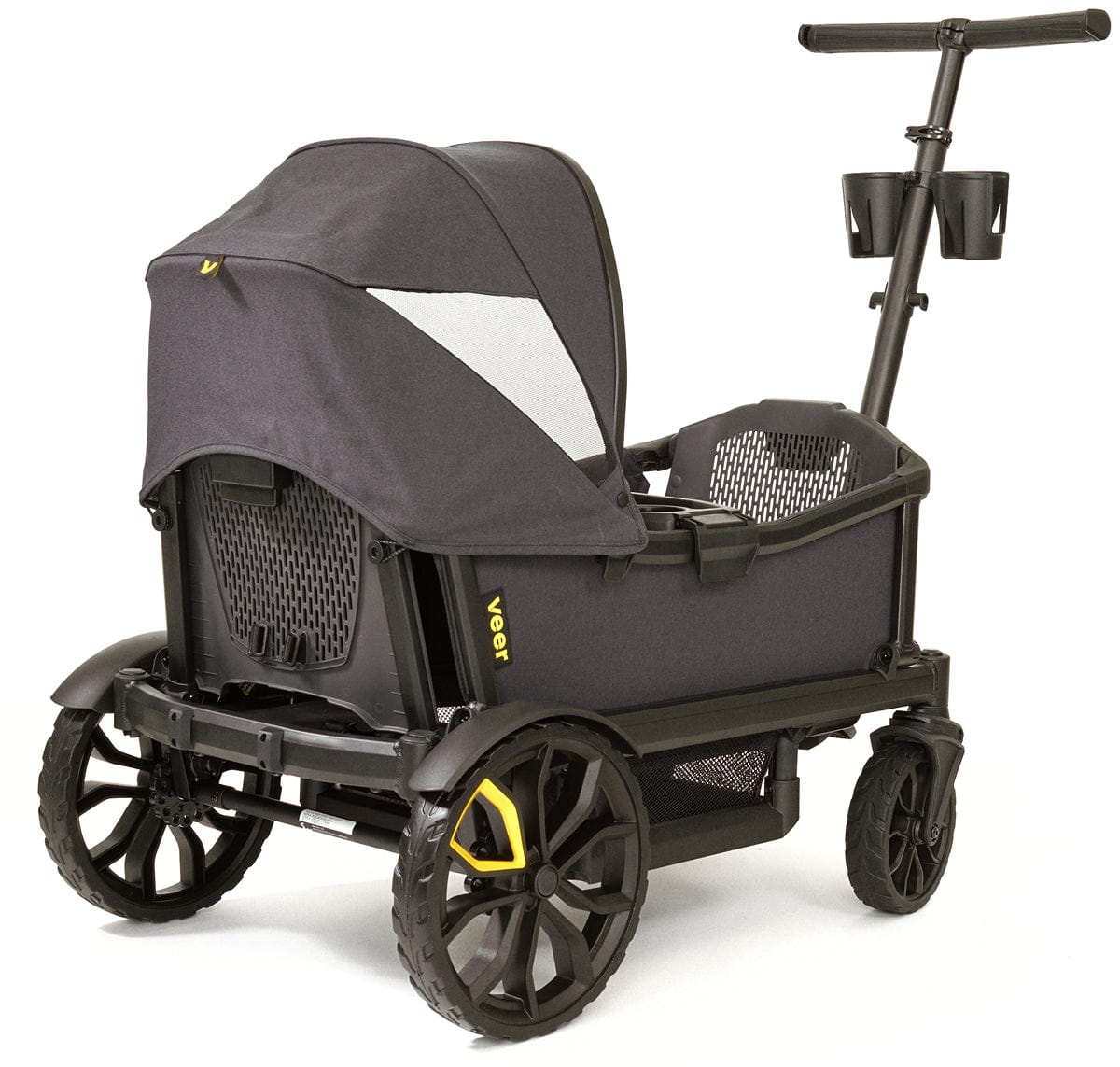 Veer Cruiser Retractable Canopy - Grey - CCAN