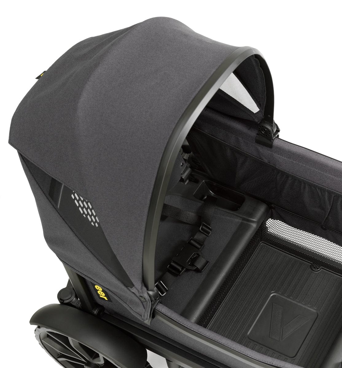 Veer Cruiser Retractable Canopy - Grey - CCAN