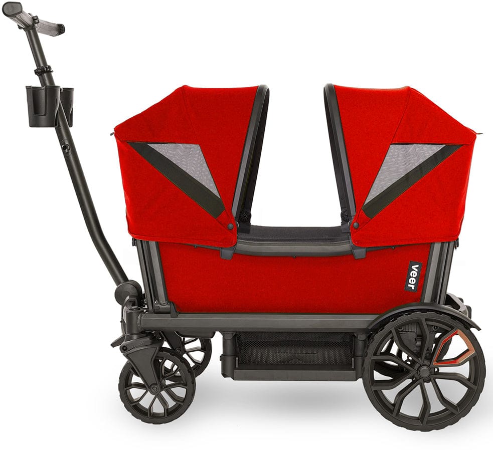 Veer Cruiser Retractable Canopy - Pele Red - CCAN-PRED